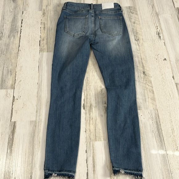 Pistola Distressed Raw Hem Jeans Size 24 - Picture 3 of 13